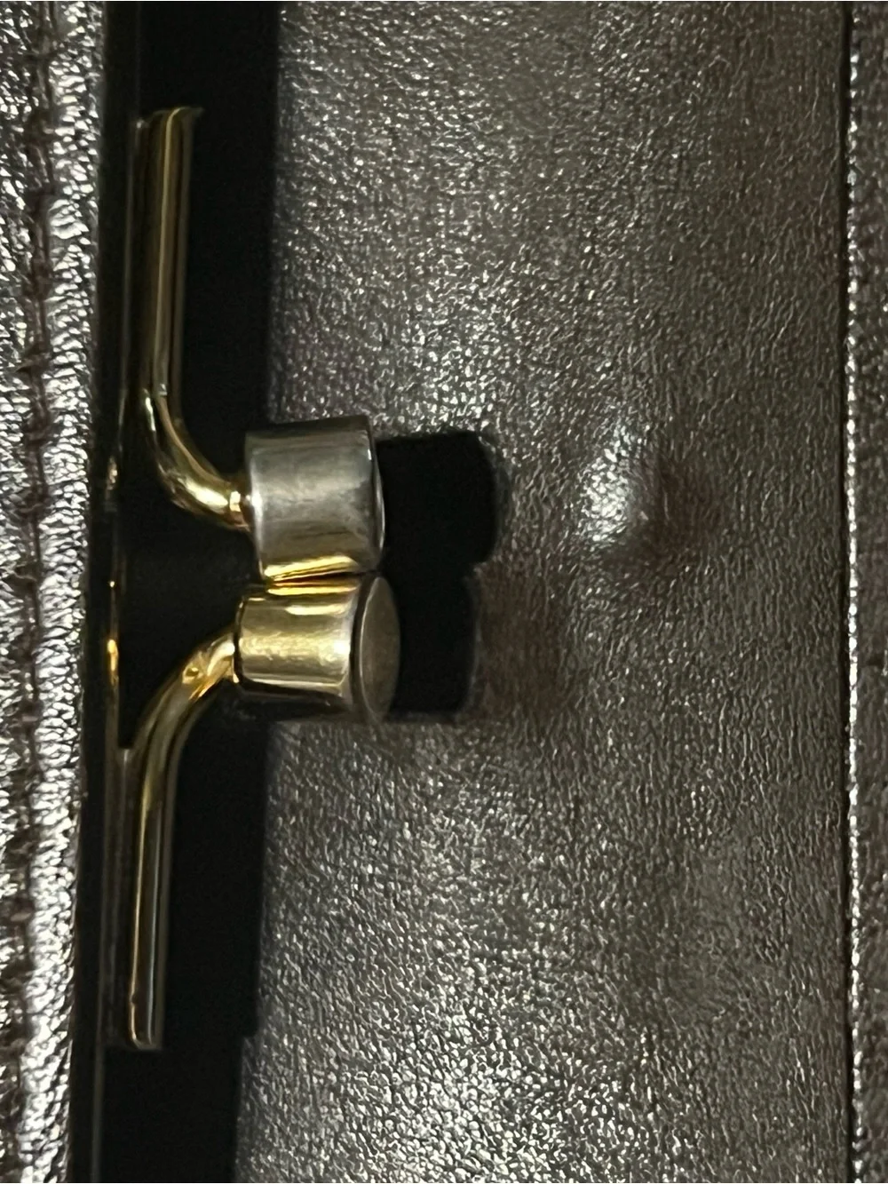 Fendi Brown and Black Zucca Snap Continental Wallet